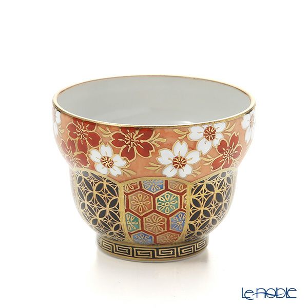 京焼・清水焼 ぐい呑 T0999 渕花小紋 100ml