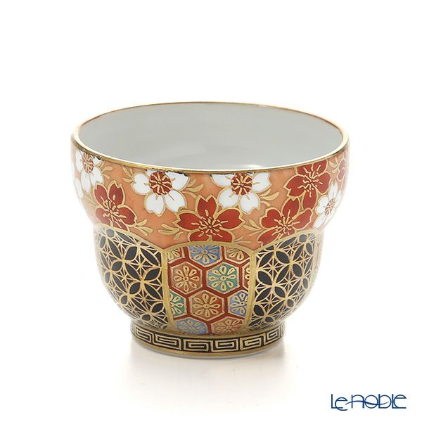 京焼・清水焼 ぐい呑 T0999 渕花小紋 100ml