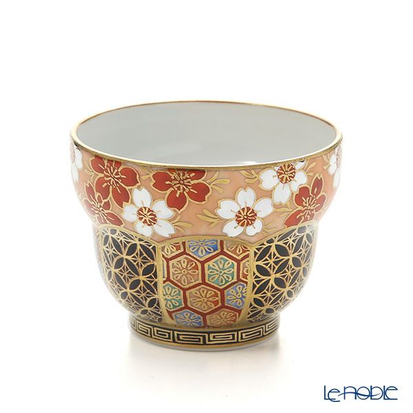 京焼・清水焼 ぐい呑 T0999 渕花小紋 100ml