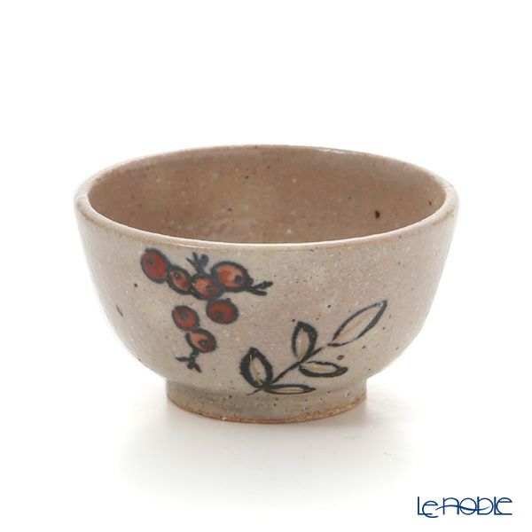 京焼・清水焼 ぐい呑 M09118 彩南天80ml