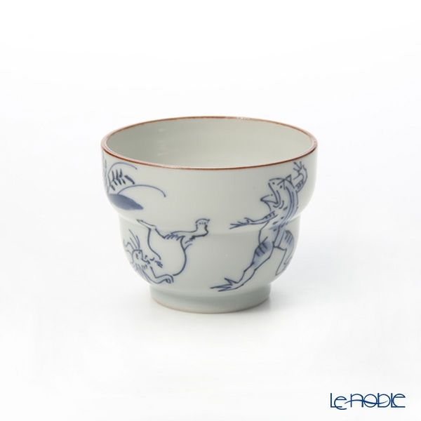 京焼・清水焼 ぐい呑 S09105 染付高山寺