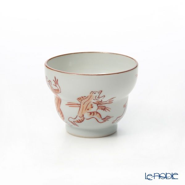 京焼・清水焼 ぐい呑 S09106 赤高山寺