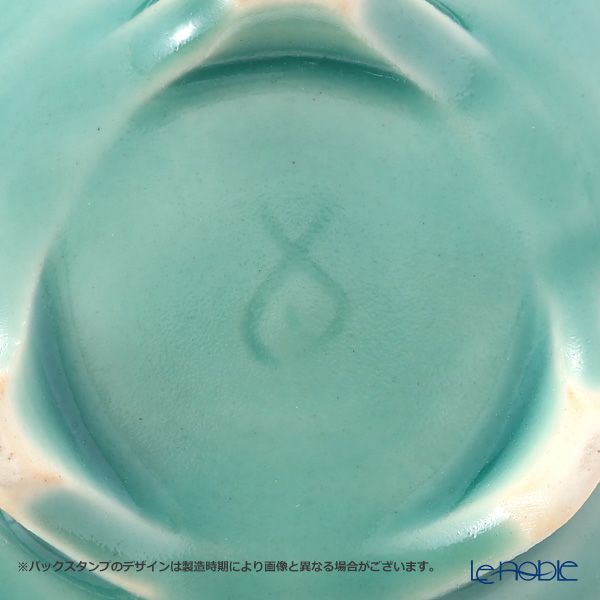 京焼・清水焼 香炉 M1056 黒金彩蒼釉