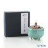 京焼・清水焼 香炉 M1056 黒金彩蒼釉