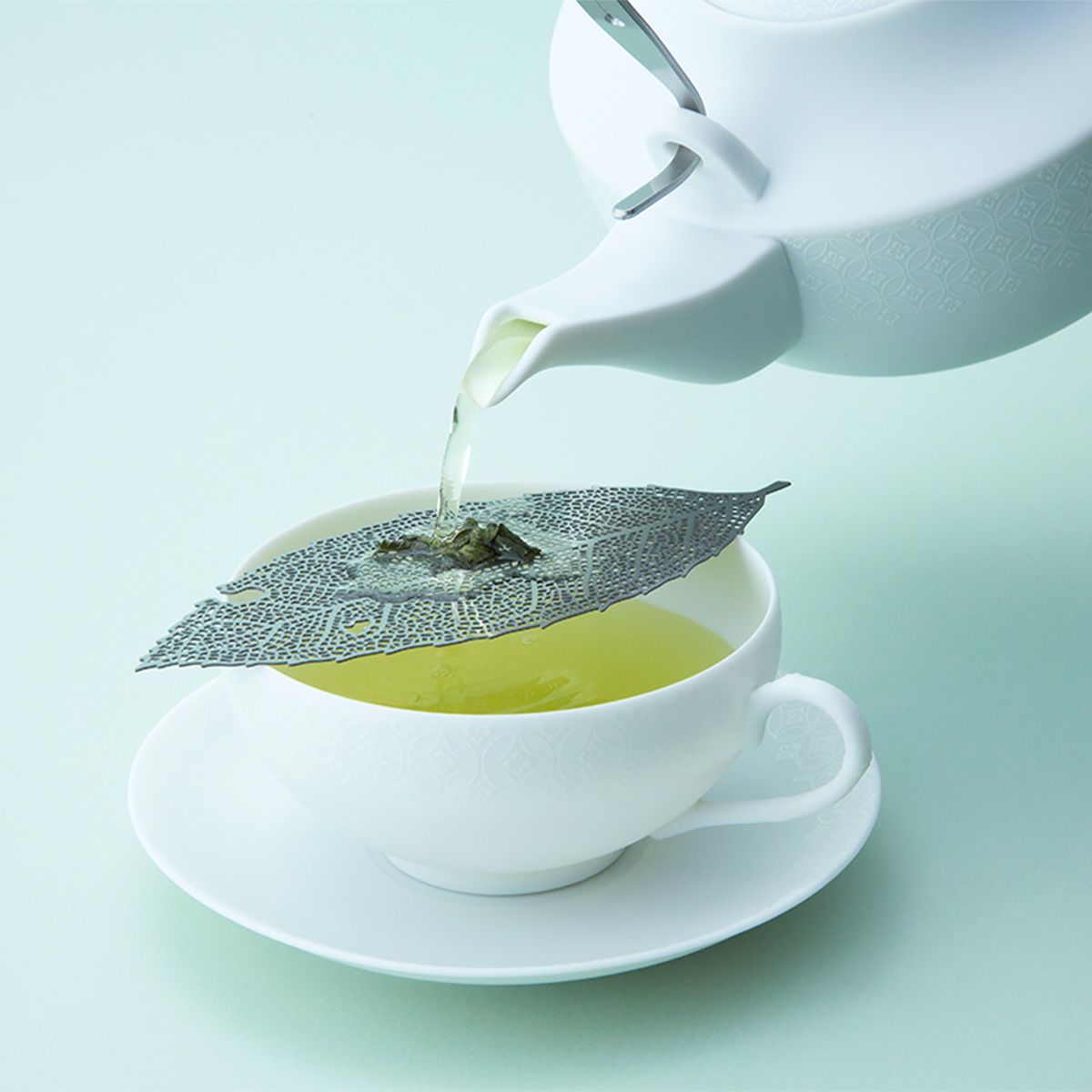 西川貞三郎商店 NISHIKAWA JAPAN YOO コースター／茶こし 茶の花 NJ08-004 ステンレス製