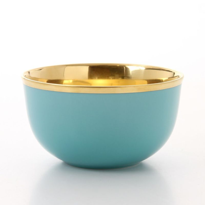 アウガルテン（AUGARTEN） トリアノン（7042T） シャンパンボウル ターコイズ／ゴールド