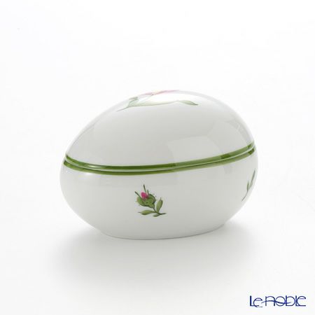 アウガルテン（AUGARTEN） ウィンナーフラワー（5089U） ピンクチューリップ エッグシェイプボックス（606）