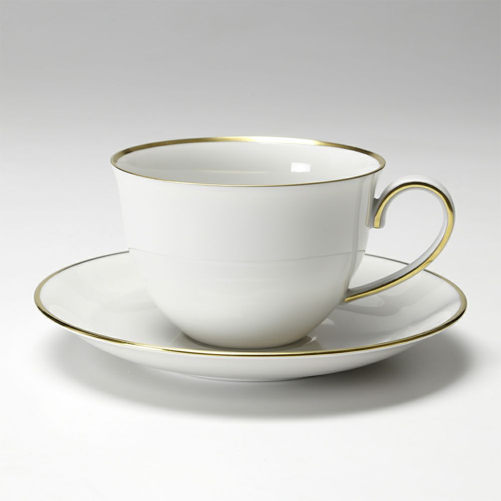 アウガルテン（AUGARTEN） オーパス（5625） ティーカップ＆ソーサー 250ml ゴールドライン（068）