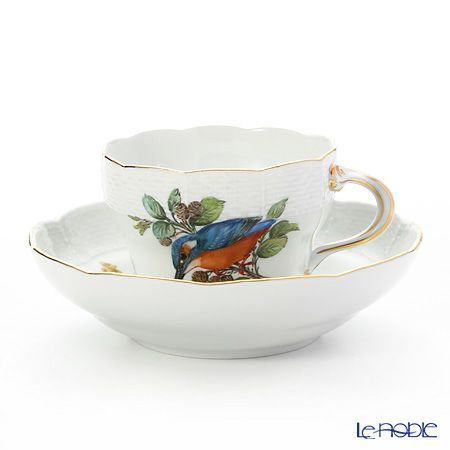 マイセン（Meissen） 鳥と虫 260110／01582 コーヒーカップ＆ソーサー 200ml カワセミ