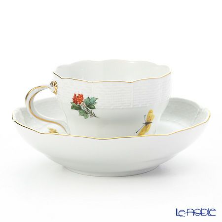 マイセン（Meissen） 鳥と虫 260110／01582 コーヒーカップ＆ソーサー 200ml カワセミ