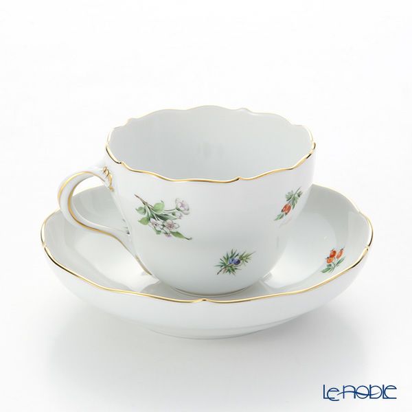 マイセン（Meissen） 鳥 260210／00582／Yellow Hammer コーヒーカップ＆ソーサー 200ml キアオジ