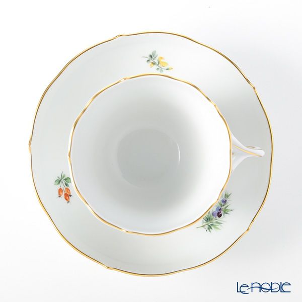 マイセン（Meissen） 鳥 260210／00582／Yellow Hammer コーヒーカップ＆ソーサー 200ml キアオジ