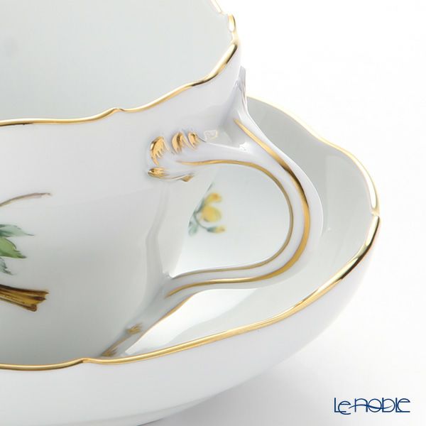 マイセン（Meissen） 鳥 260210／00582／Yellow Hammer コーヒーカップ＆ソーサー 200ml キアオジ