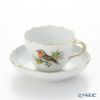 マイセン（Meissen） 鳥 260210／00582／Robin コーヒーカップ＆ソーサー 200ml コマドリ