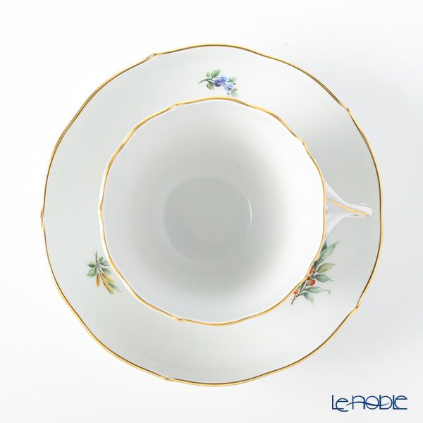 マイセン（Meissen） 鳥 260210／00582／Robin コーヒーカップ＆ソーサー 200ml コマドリ