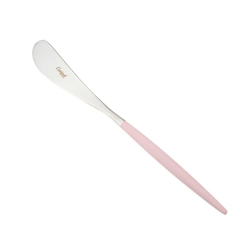 クチポール ゴア GOA ピンク／シルバー バタースプレッダー 17cmマット仕上げ