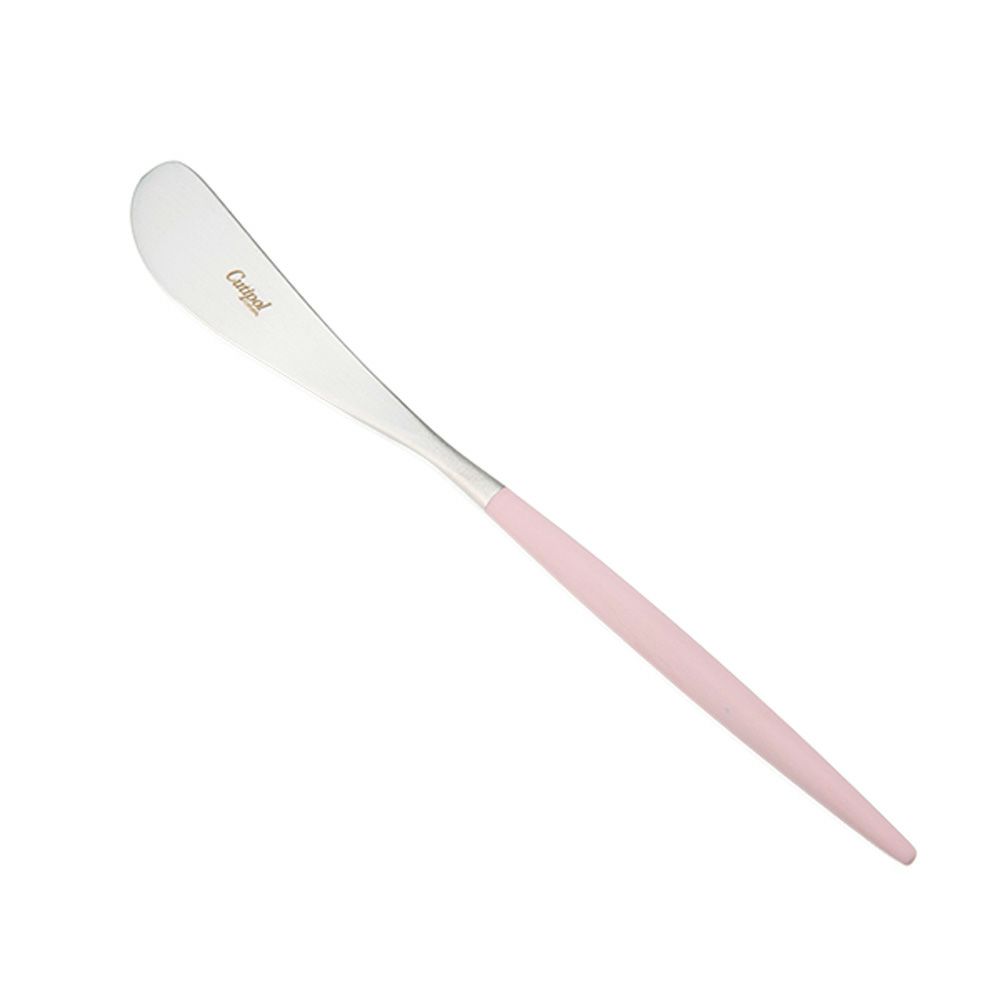 クチポール ゴア GOA ピンク／シルバー バタースプレッダー 17cmマット仕上げ