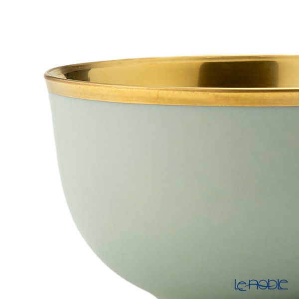 アウガルテン（AUGARTEN） トリアノン（7042SE） シャンパンボウル 9cm セラドングリーン／ゴールド