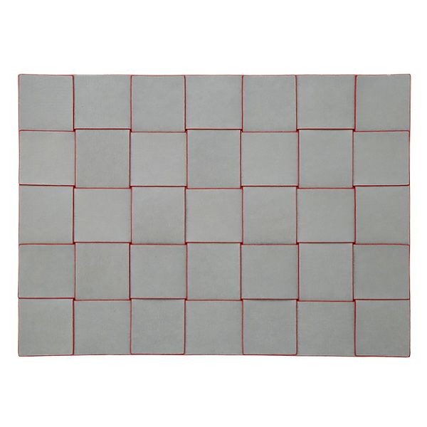 トルコ雑貨 アルテペレ 長方形 プレースマット／ランチョンマット シルバー／ブラック 31.5×44cm PVC加工合皮製 撥水加工