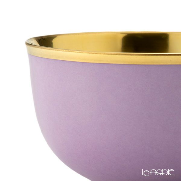 アウガルテン（AUGARTEN） トリアノン（7042L） シャンパンボウル 9cm ライラック／ゴールド