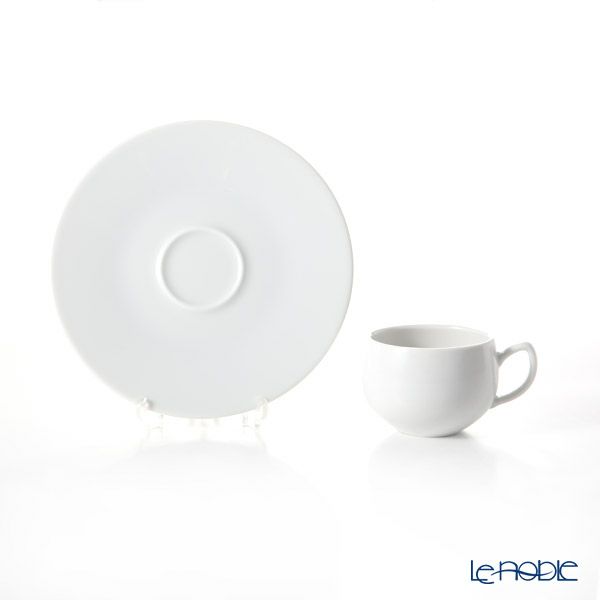 ドグレーヌ パリ サラムホワイト コーヒーカップ＆ソーサー 110ml