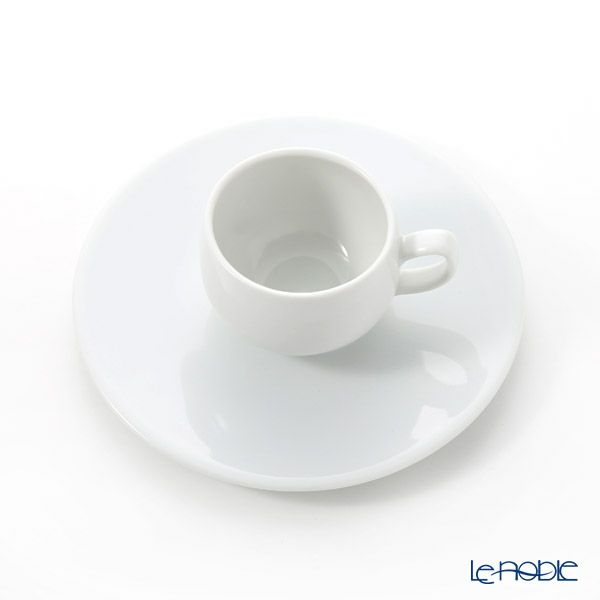 ドグレーヌ パリ サラムホワイト コーヒーカップ＆ソーサー 110ml