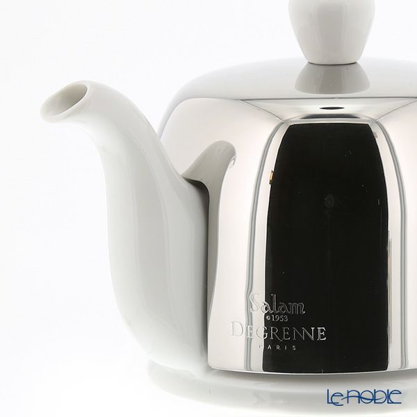 ドグレーヌ パリ サラムホワイト ティーポット 400ml 211987 【保温カバー付】