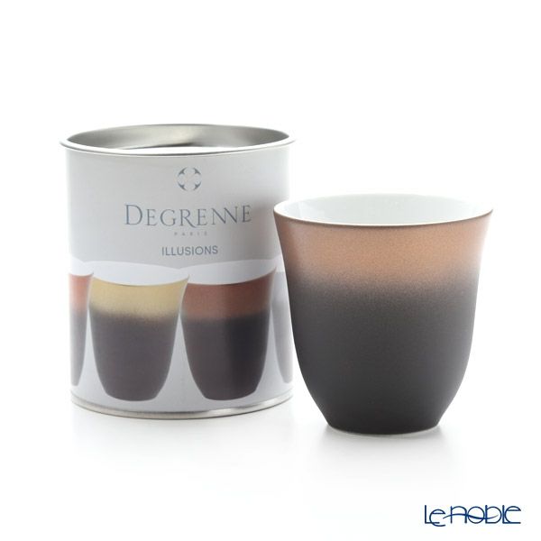 ドグレーヌ イリュージョンズ マグ（ブラウン／グリーン）250ml