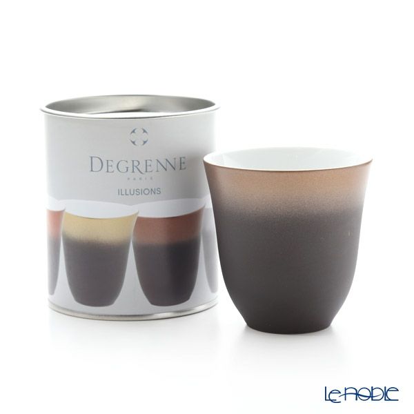 ドグレーヌ イリュージョンズ マグ（オレンジ／グレー）250ml