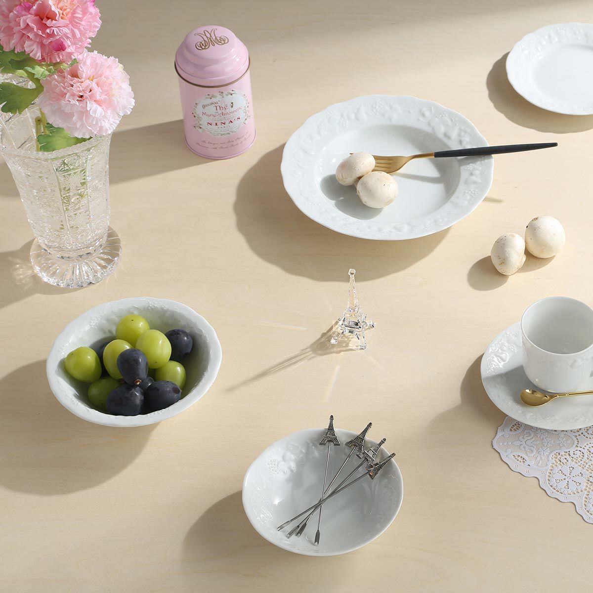 フィリップ・デズリエ ブラン（California） ブレッド＆バタープレート 16cm