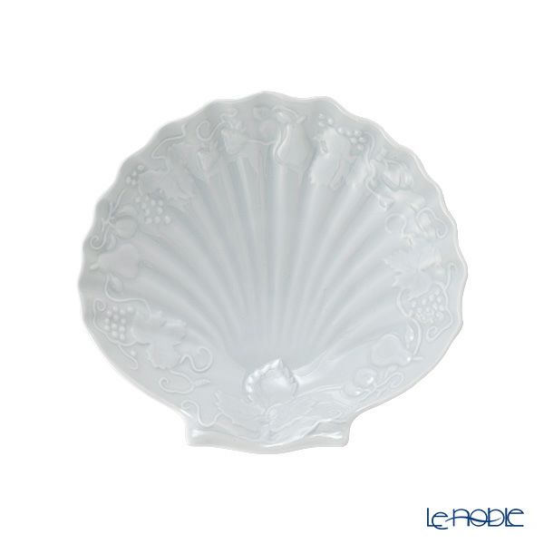 フィリップ・デズリエ ブラン（California） スキャロップディッシュ／変形皿 16cm