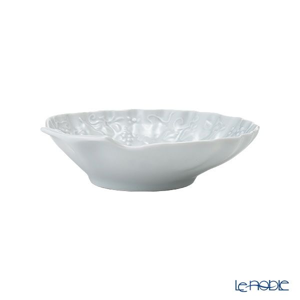 フィリップ・デズリエ ブラン（California） スキャロップディッシュ／変形皿 16cm