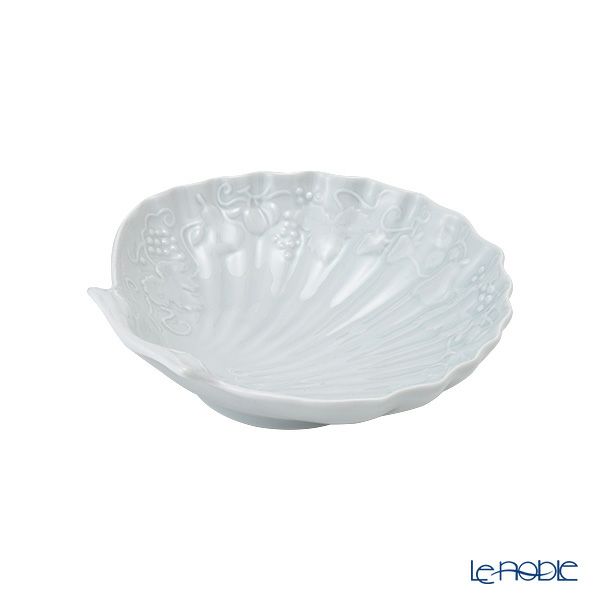 フィリップ・デズリエ ブラン（California） スキャロップディッシュ／変形皿 16cm