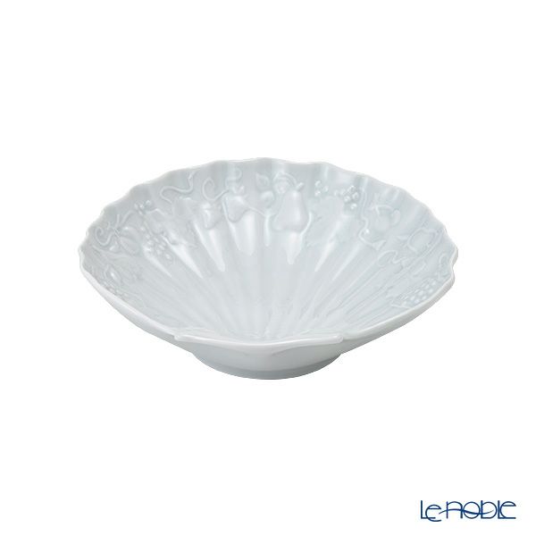 フィリップ・デズリエ ブラン（California） スキャロップディッシュ／変形皿 16cm