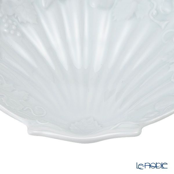 フィリップ・デズリエ ブラン（California） スキャロップディッシュ／変形皿 16cm