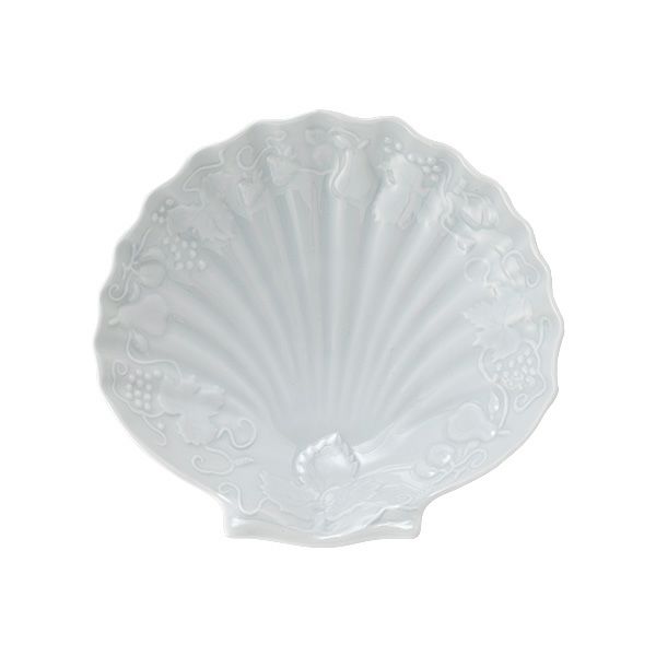 フィリップ・デズリエ ブラン（California） スキャロップディッシュ／変形皿 16cm