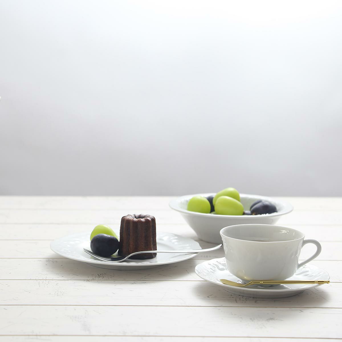 フィリップ・デズリエ ブラン（California） ティーカップ＆ソーサー 180ml