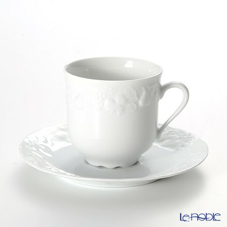 フィリップ・デズリエ ブラン（California） コーヒーカップ＆ソーサー（ヨーロピアン） 180ml