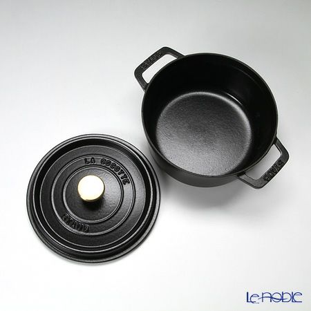 ストウブ（staub） ピコ・ココット ラウンド 18cm／1.7L ブラック