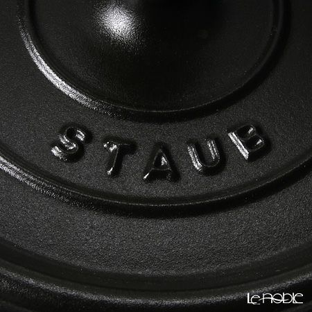 ストウブ（staub） ピコ・ココット ラウンド 20cm／2.2L ブラック