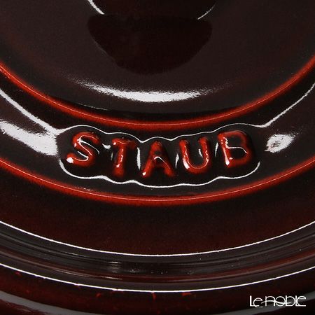 ストウブ（staub） ピコ・ココット ラウンド 22cm／2.6L グレナディンレッド