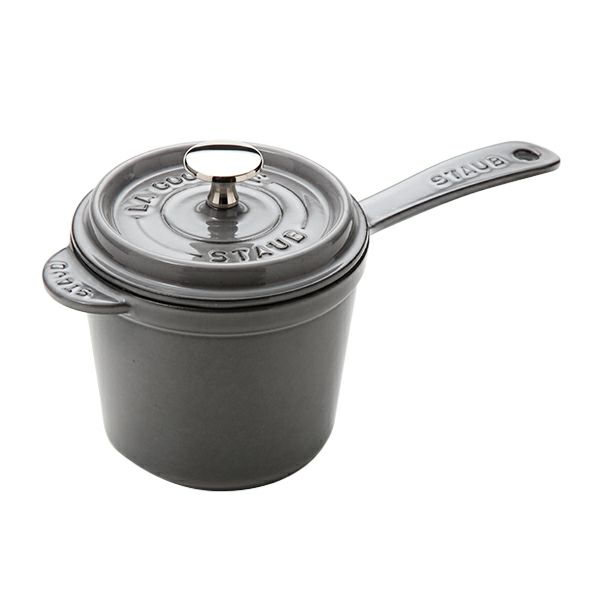 ストウブ（staub） スープポット 14cm／1.2L グレー
