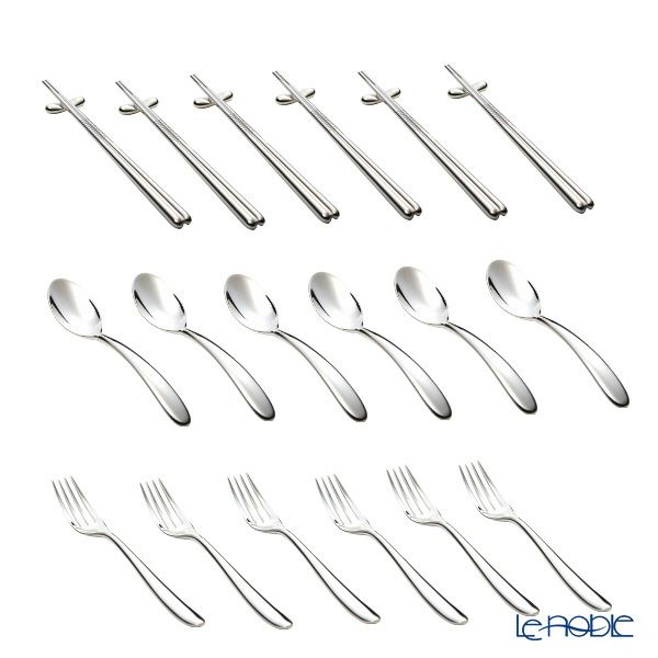 クリストフル Mood（ムード） アジア カトラリーセット 24pcs 6人用 65999 h27cm