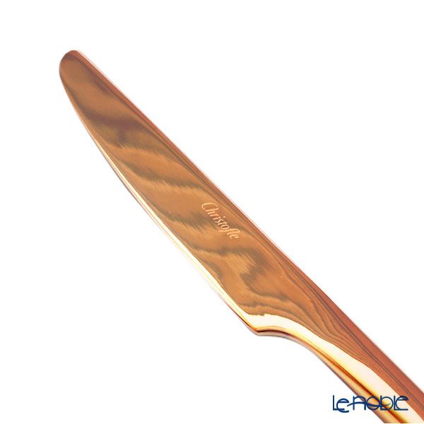 クリストフル ラーム ステンレス 2327 テーブルナイフ 012 ステンレス製 カッパーピンク