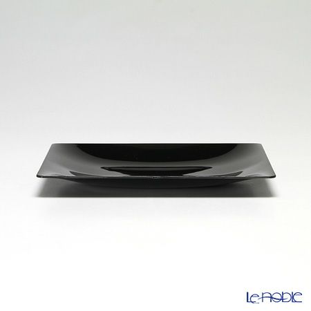 ソリア（solia） プレートコレクション フルイドプレート 16cm ブラック PL20233FF 10枚入