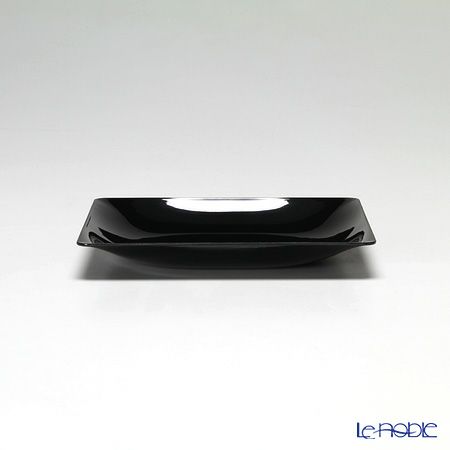 ソリア（solia） プレートコレクション フルイドプレート 11cm ブラック PL20243FF 10枚入