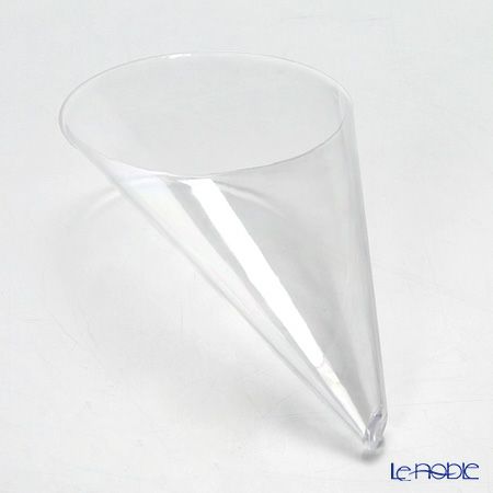 ソリア（solia） パーティー プチコーン12個＆スプーン12個＆スタンド付パーティセット クリア PJ00124