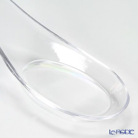 ソリア（solia） パーティー カーブハンドルスプーン クリア FF02003 12個入