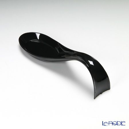 ソリア（solia） パーティー カーブハンドルスプーン ブラック FF02016 12個入