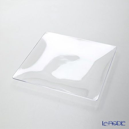 ソリア（solia） プレートコレクション フルイドプレート 16cm クリア PL20230 10枚入